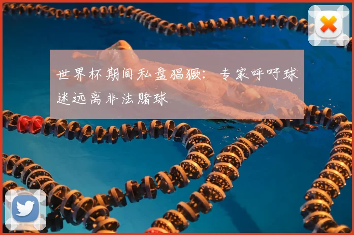 世界杯期间私盘猖獗:专家呼吁球迷远离非法赌球
