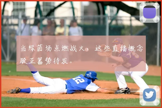 当绿茵场点燃战火,这些直播概念股正蓄势待发。