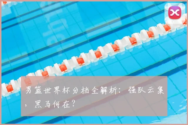 男篮世界杯分档全解析:强队云集,黑马何在?
