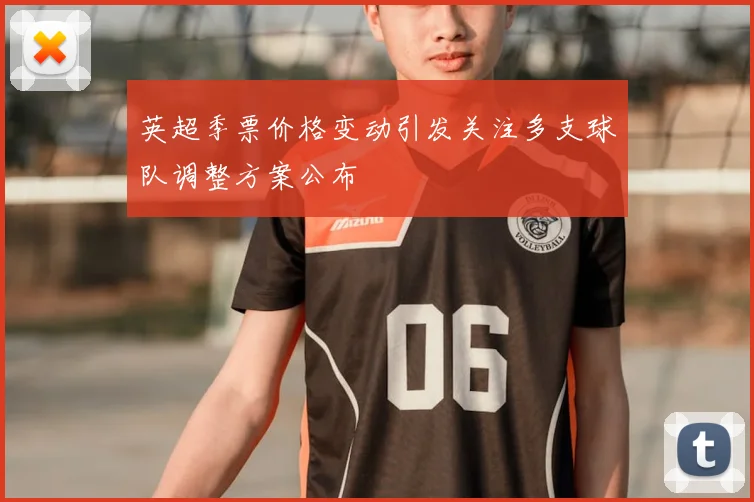 英超季票价格变动引发关注多支球队调整方案公布